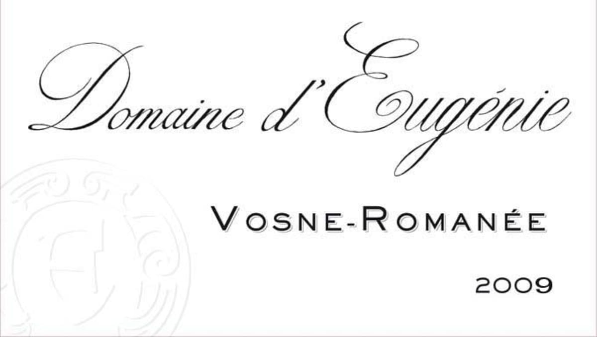 Domaine d'Eugenie Vosne-Romanee 2009 Front Label