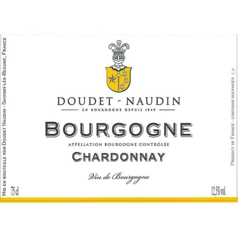 Domaine Doudet-Naudin Bourgogne Chardonnay 2014 Front Label