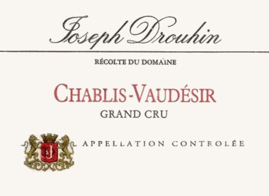 Domaine Drouhin Vaudon Chablis Vaudesir Grand Cru 2007 Front Label