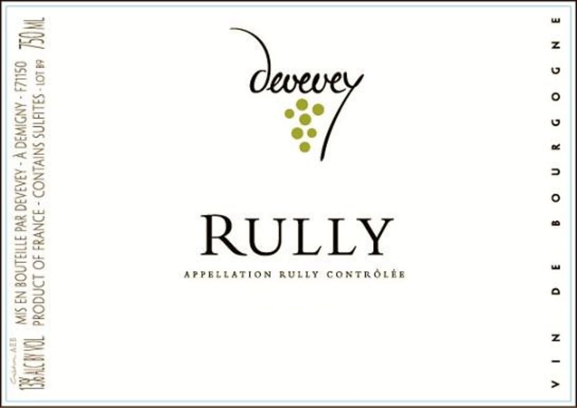 Domaine Du Bois Guillaume Rully 2011 Front Label