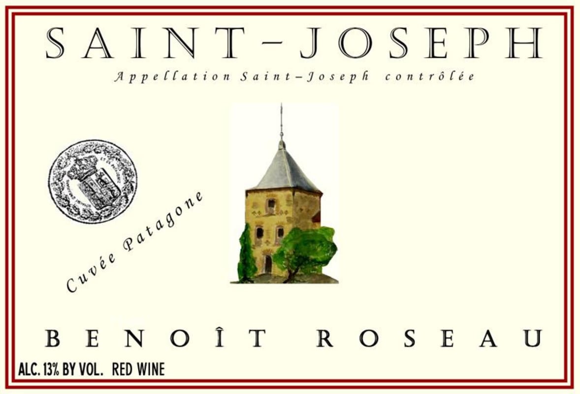 Domaine du Clos du Pigeonnier Saint-Joseph Cuvee Patagone 2014 Front Label