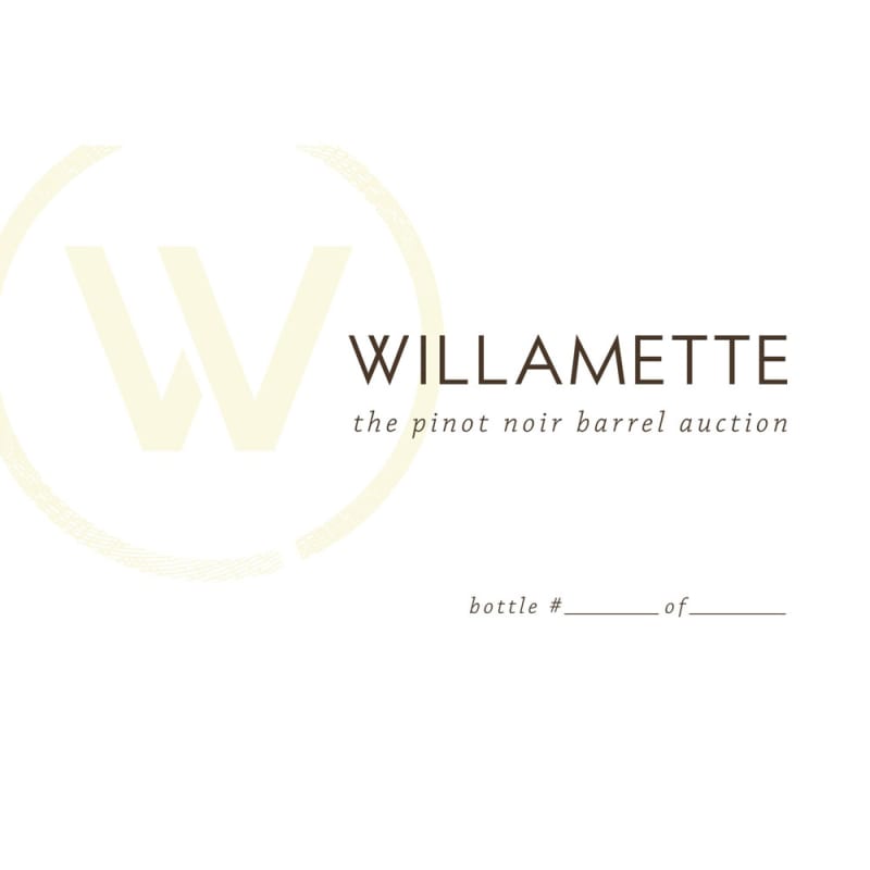 Apolloni Vineyards Barrel Select Pinot Noir (Willamette Barrel Auction) 2015 Front Label
