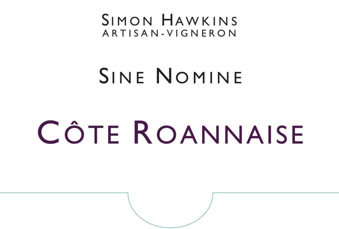 Domaine du Fontenay Cote Roannaise Sine Nomine 2014 Front Label