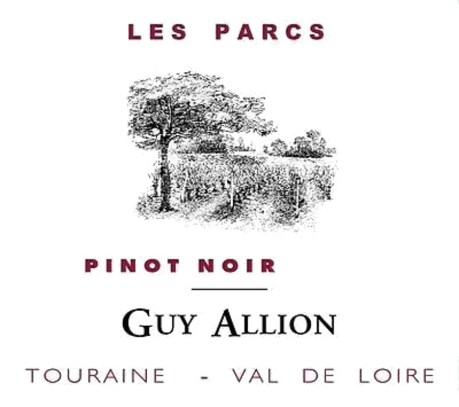 Domaine du Haut Perron Touraine Les Parcs Pinot Noir 2014 Front Label
