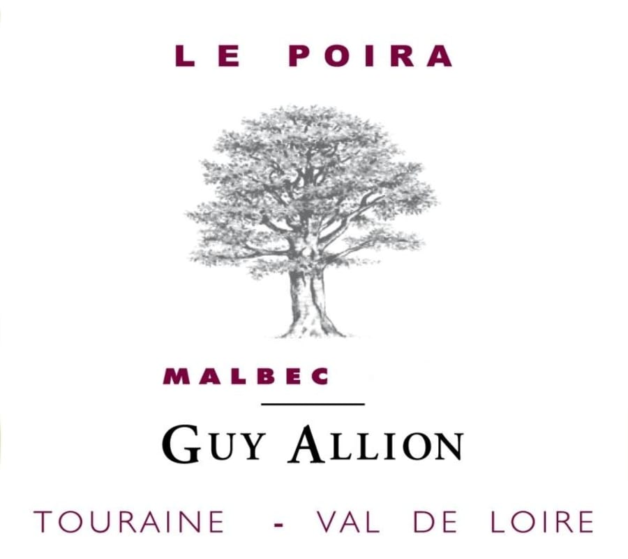 Domaine du Haut Perron Touraine Le Poira Malbec 2014 Front Label