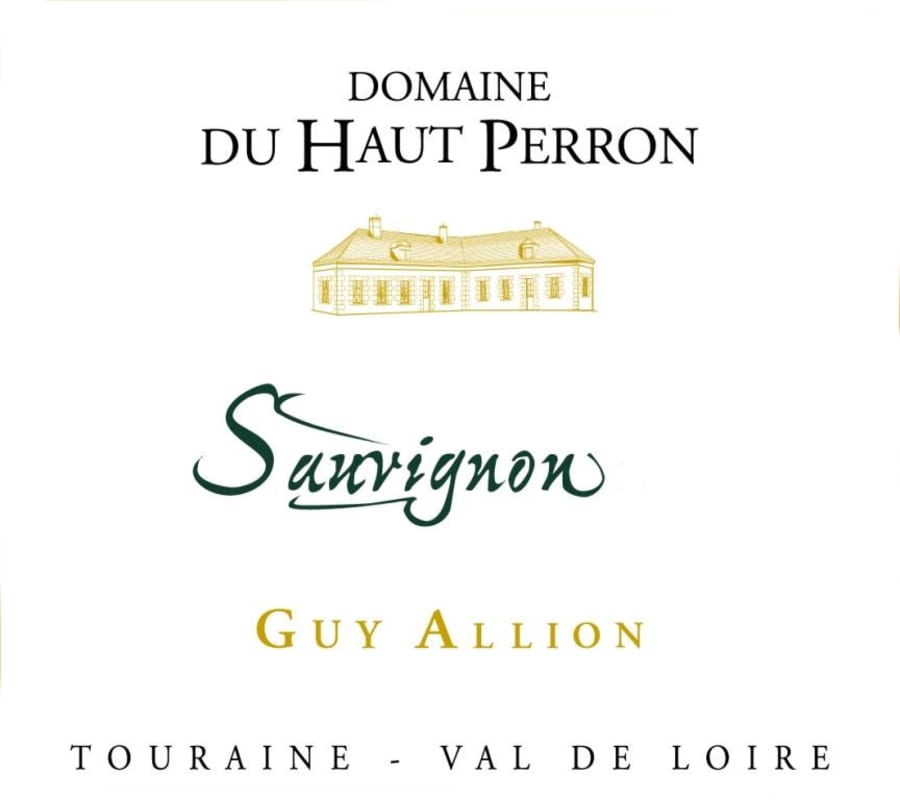 Domaine du Haut Perron Touraine Sauvignon Blanc 2015 Front Label