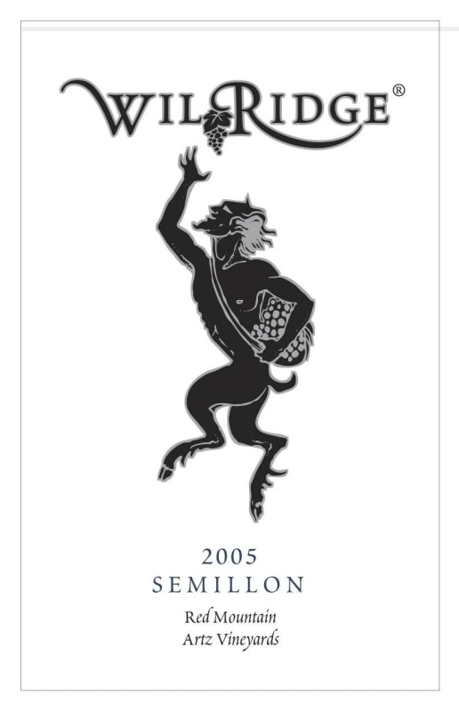 Wilridge Winery Artz Vineyard Semillon 2005 Front Label