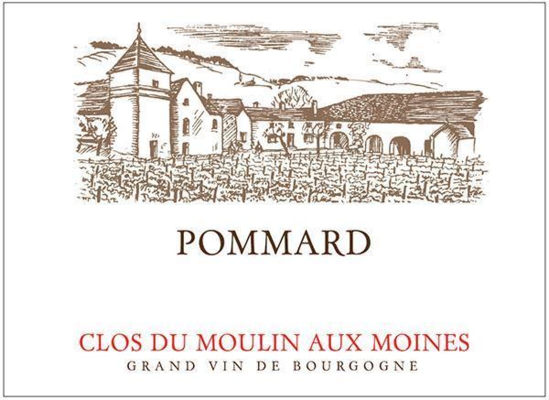 Domaine du Moulin aux Moines Pommard 2012 Front Label