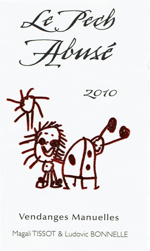 Domaine du Pech Buzet Le Pech Abuse 2010 Front Label