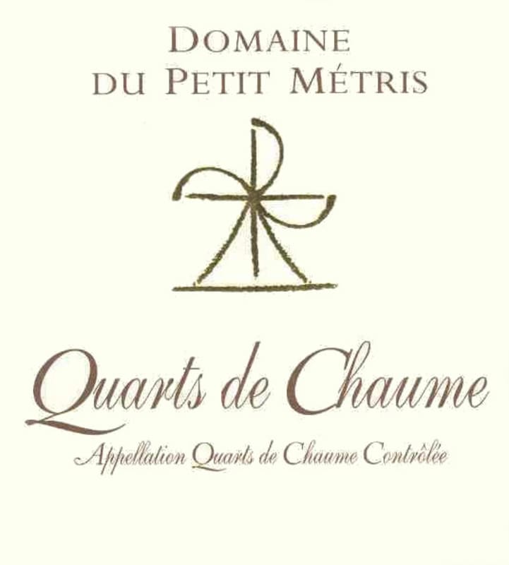 Domaine du Petit Metris Quarts de Chaume 2010 Front Label
