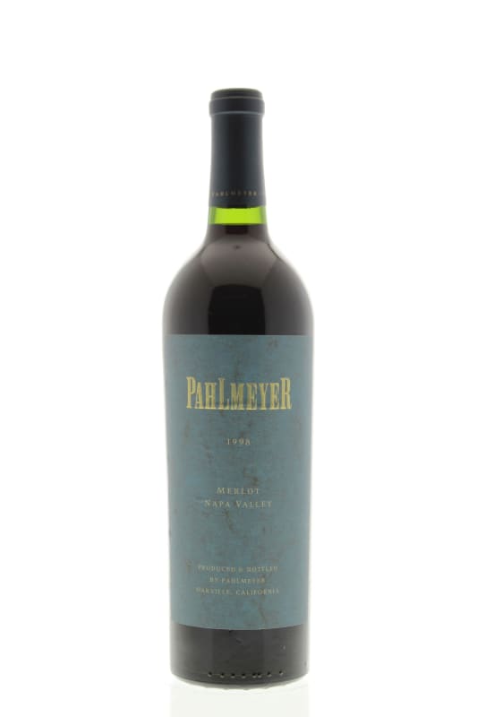 Pahlmeyer Merlot 1998 Front Bottle Shot