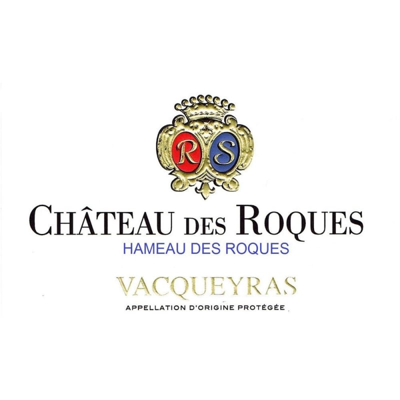 Chateau des Roques Vacqueyras Hameau des Roques 2014 Front Label