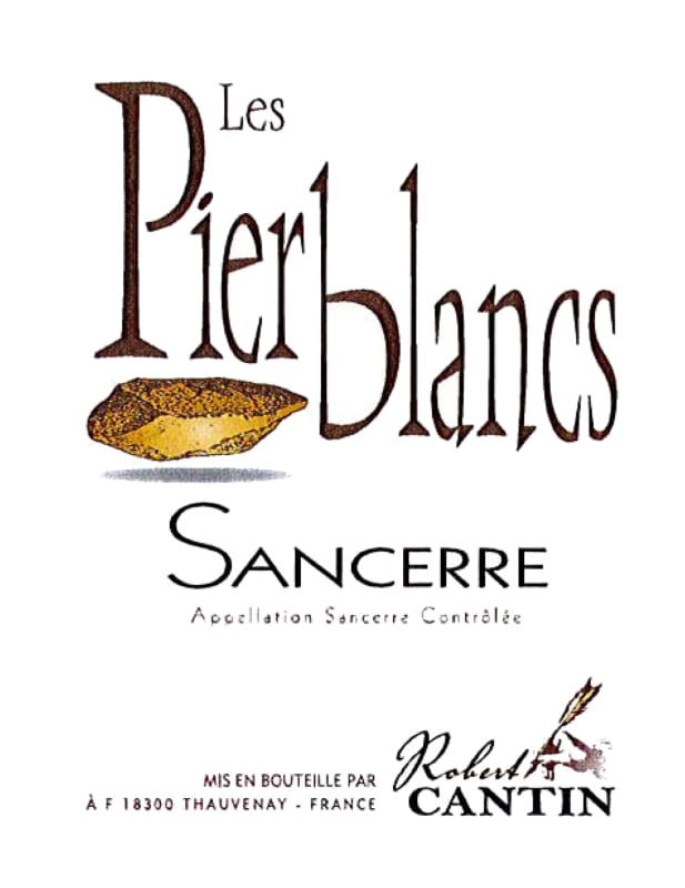 Domaine Eric Louis Sancerre Robert Cantin Cuvee Les Pierblancs 2015 Front Label