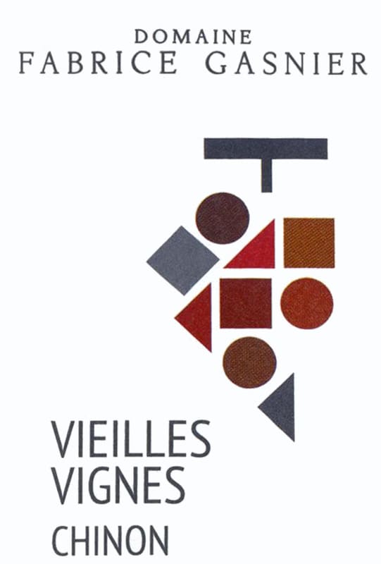 Domaine Fabrice Gasnier Chinon Vieilles Vignes 2014 Front Label