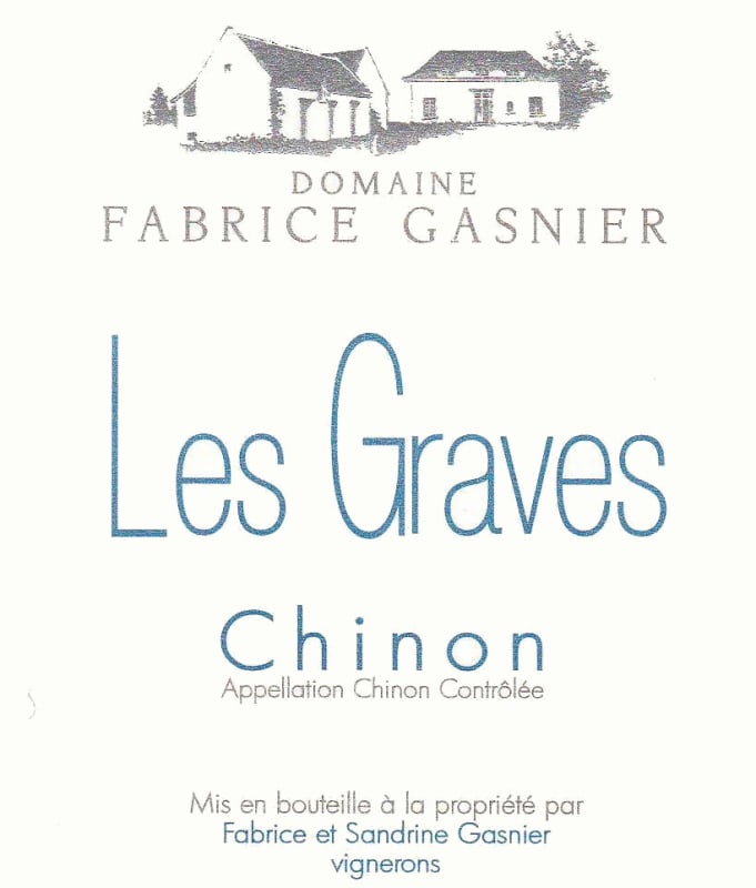 Domaine Fabrice Gasnier Chinon Les Graves 2012 Front Label