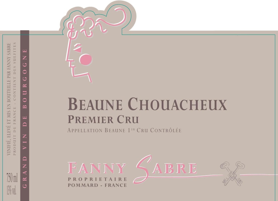 Domaine Fanny Sabre Beaune Chouacheux Premier Cru 2011 Front Label