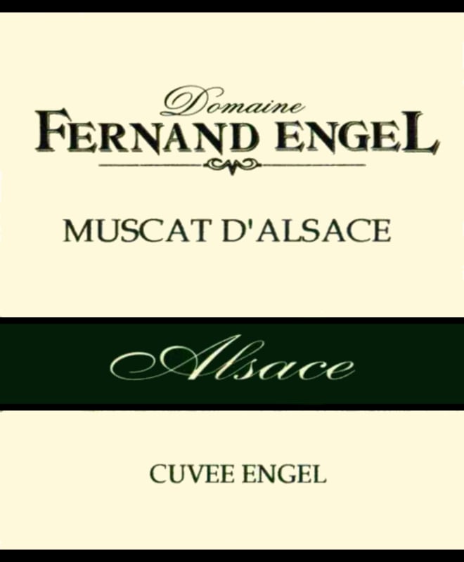 Fernand Engel Cuvee Engel Muscat 2007 Front Label