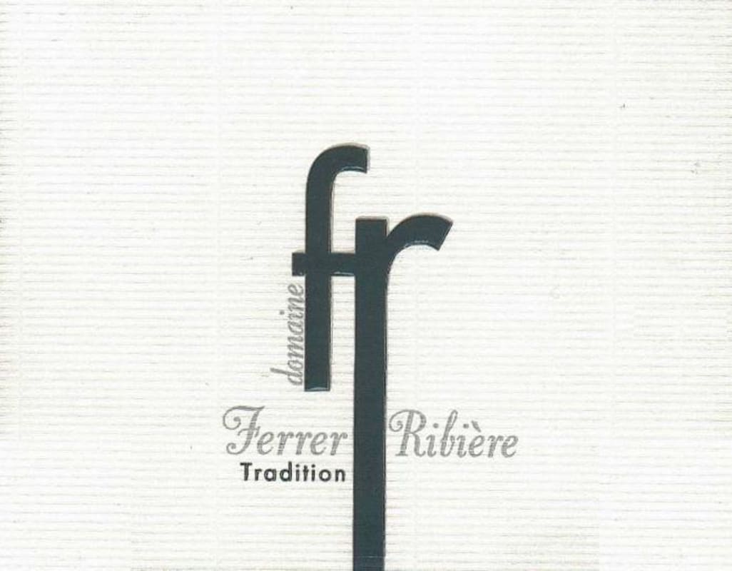 Domaine Ferrer Ribiere Cotes du Roussillon Tradition 2009 Front Label