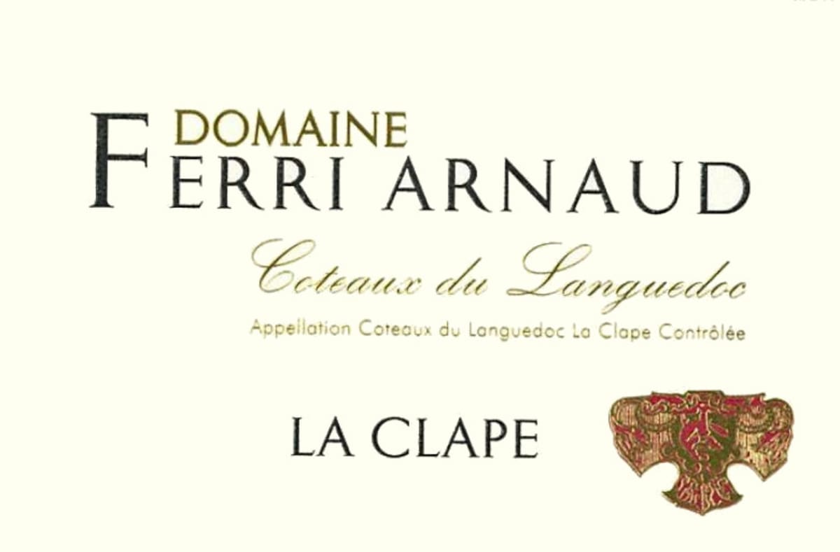 Domaine Ferri Arnaud La Clape 2008 Front Label