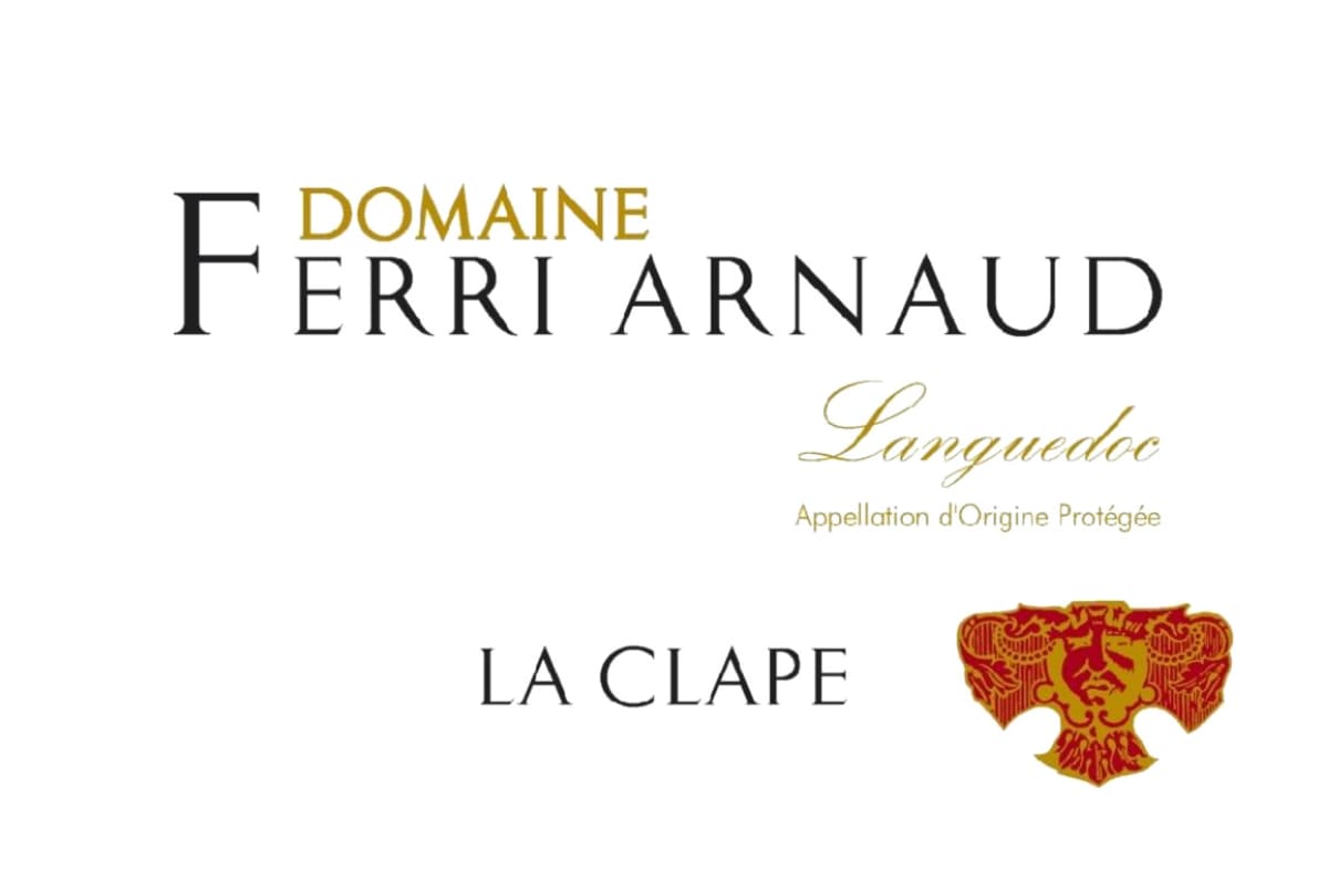 Domaine Ferri Arnaud La Clape 2015 Front Label