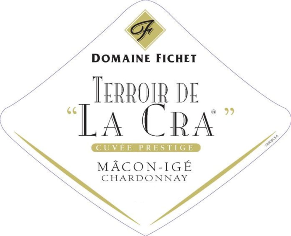 Domaine Fichet Macon Ige La Cra 2013 Front Label