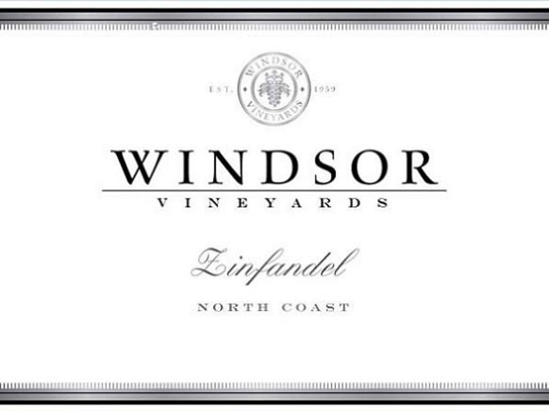 Windsor Zinfandel 2014 Front Label