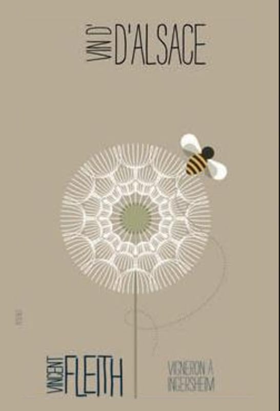 Domaine Fleith Alsace Riesling 2014 Front Label