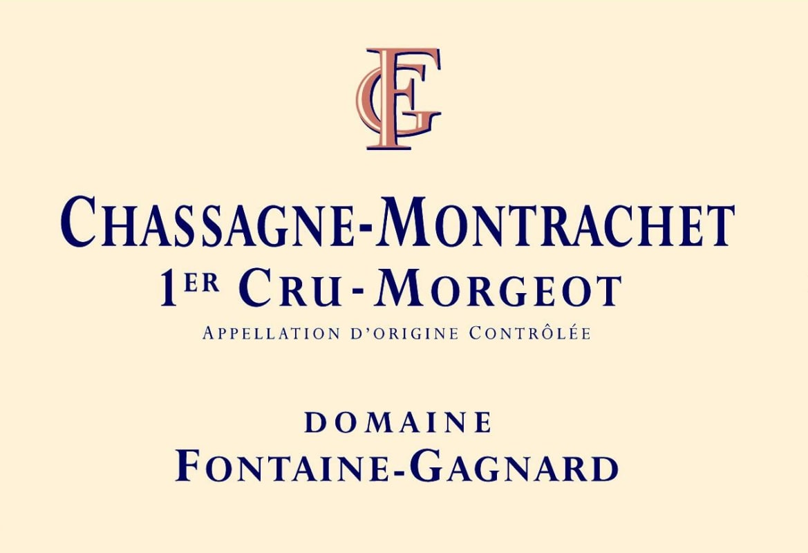 Domaine Fontaine-Gagnard Chassagne-Montrachet Morgeot Premier Cru 2013 Front Label