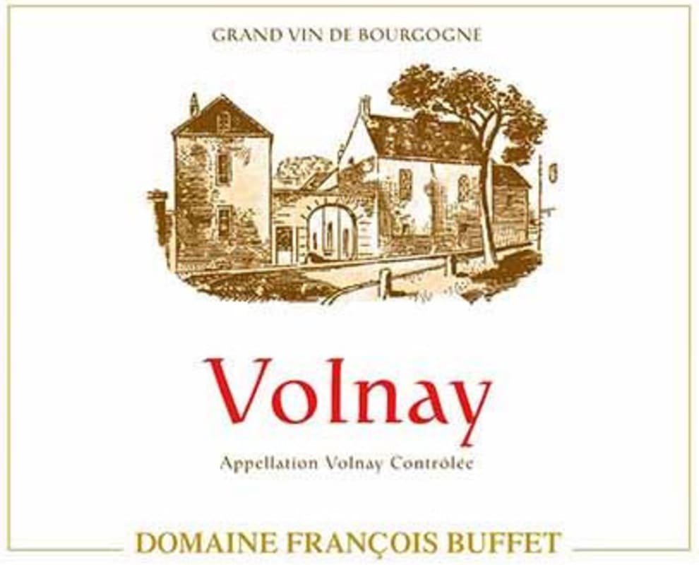 Domaine Francois Buffet Volnay 2012 Front Label
