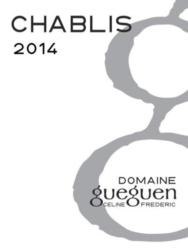 Domaine Frederic & Celine Gueguen Chablis 2014 Front Label