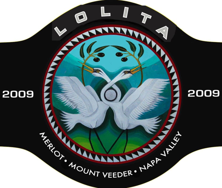 Wing Canyon Lolita Merlot 2009 Front Label