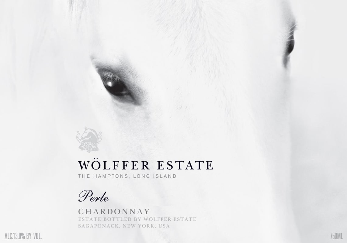 Wolffer Perle Chardonnay 2009 Front Label