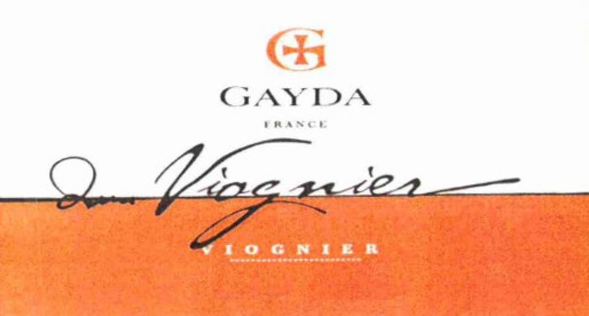 Domaine Gayda Viognier 2014 Front Label