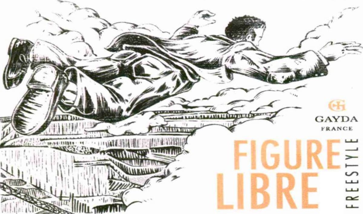 Domaine Gayda Figure Libre Freestyle Rouge 2013 Front Label