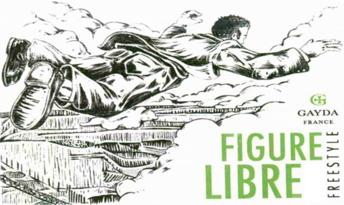 Domaine Gayda Figure Libre Freestyle Blanc 2013 Front Label