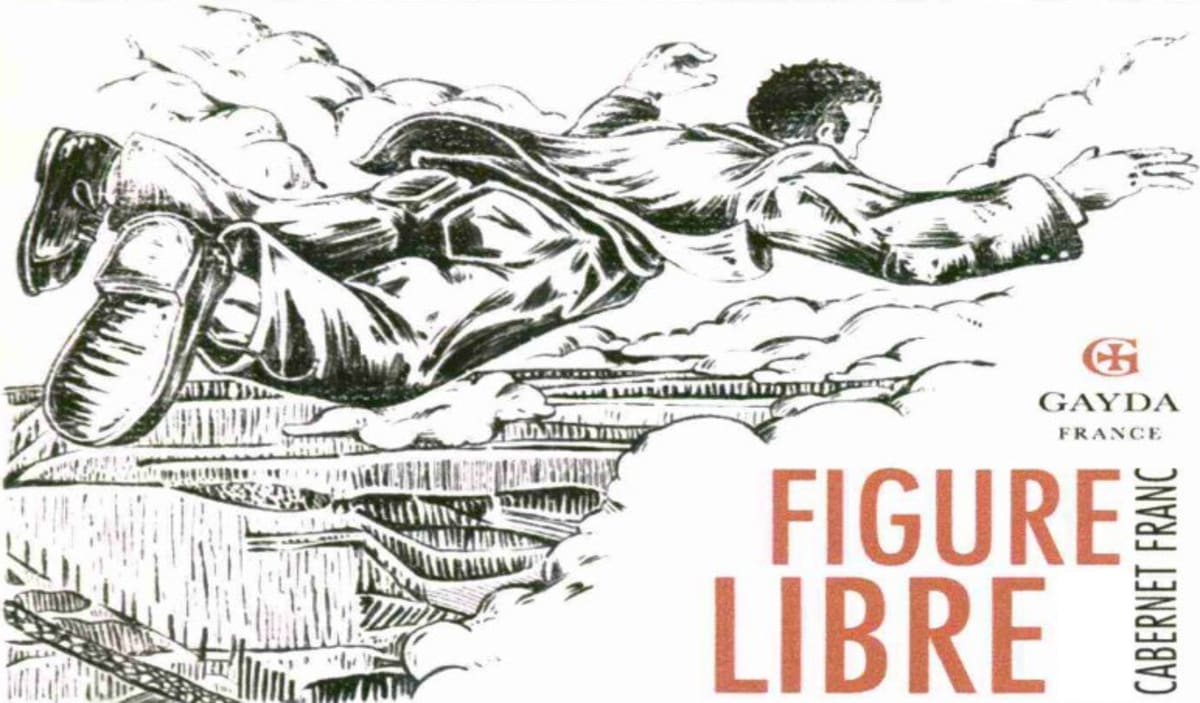 Domaine Gayda Figure Libre Cabernet Franc 2011 Front Label