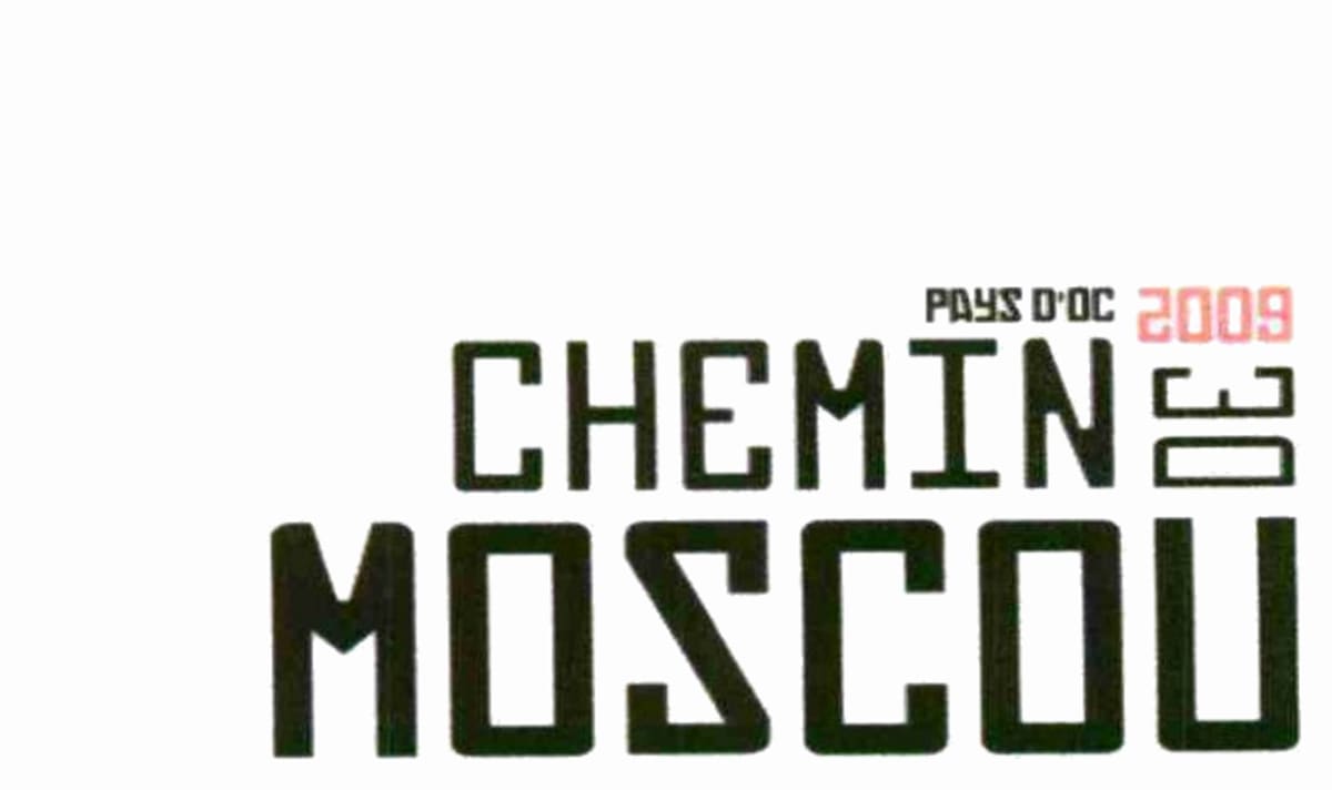 Domaine Gayda Chemin de Moscou 2009 Front Label