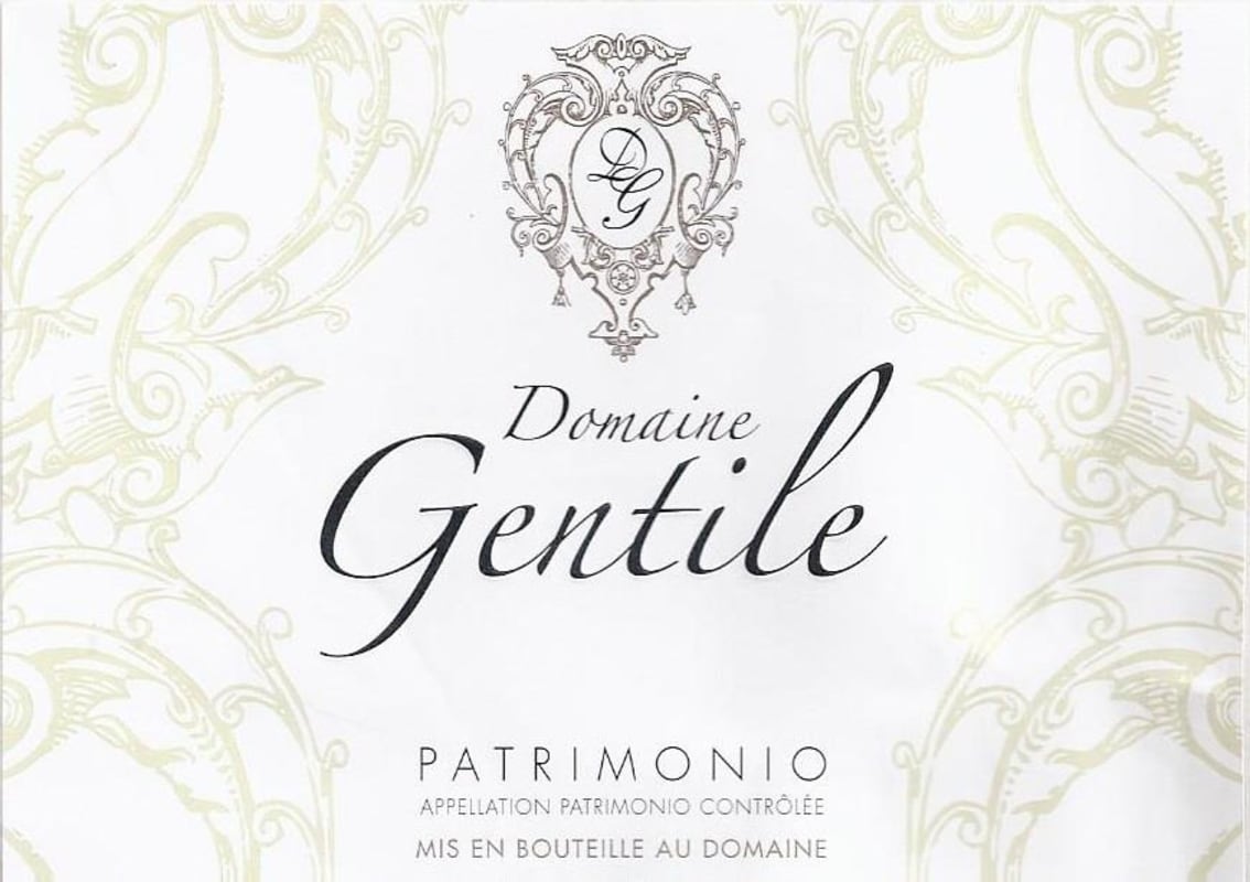 Domaine Gentile Patrimonio Rouge 2014 Front Label