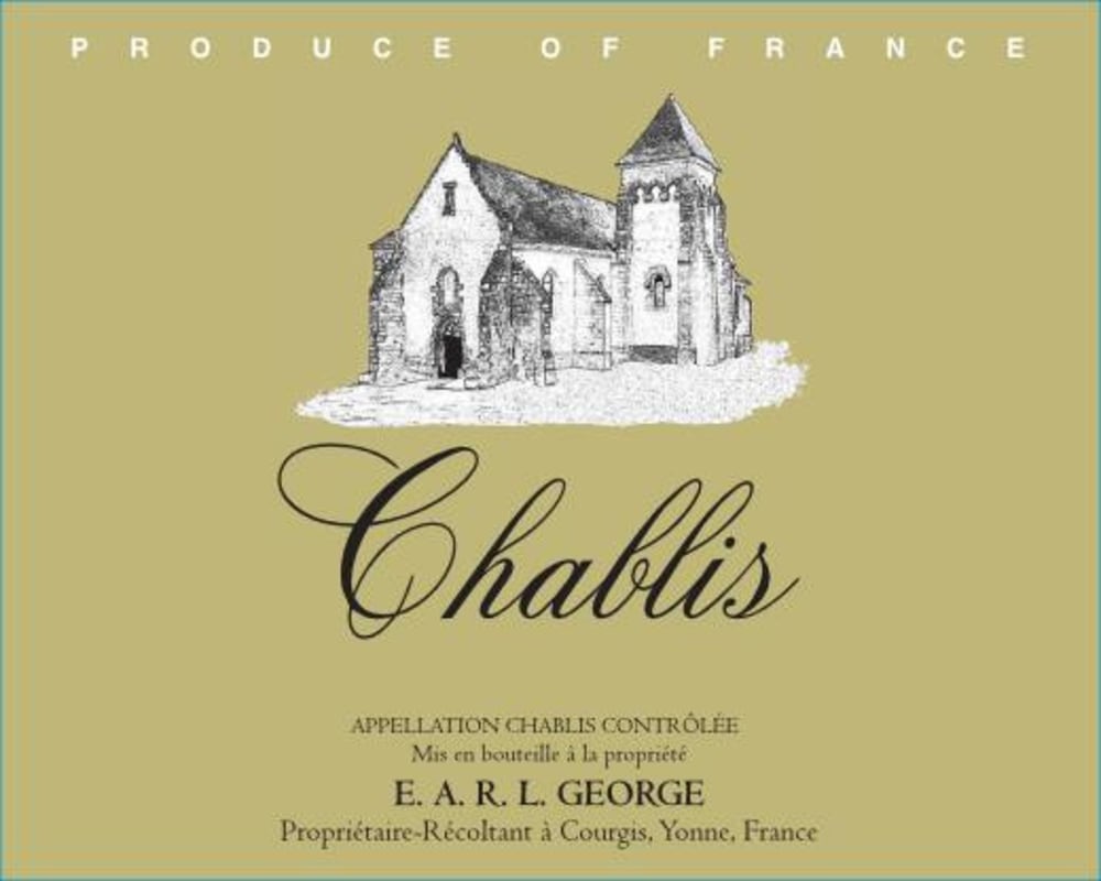 Domaine George Chablis 2014 Front Label
