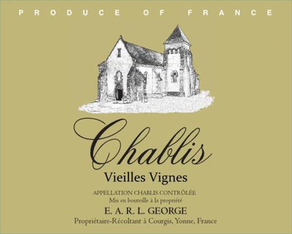 Domaine George Chablis Vieilles Vignes 2013 Front Label