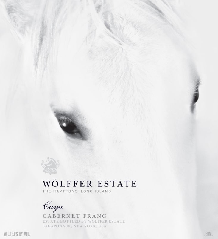 Wolffer Caya Cabernet Franc 2012 Front Label