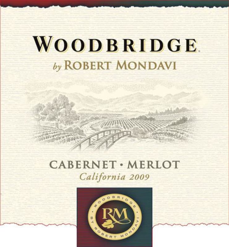 Woodbridge Cabernet - Merlot 2009 Front Label