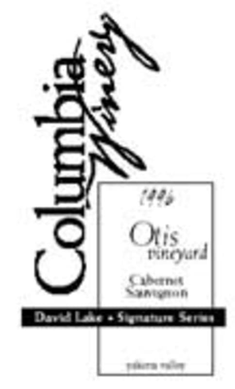 Columbia Winery Otis Vineyard Cabernet Sauvignon 1996 Front Label