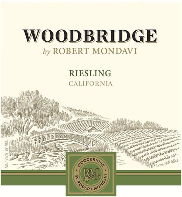 Woodbridge Riesling 2013 Front Label