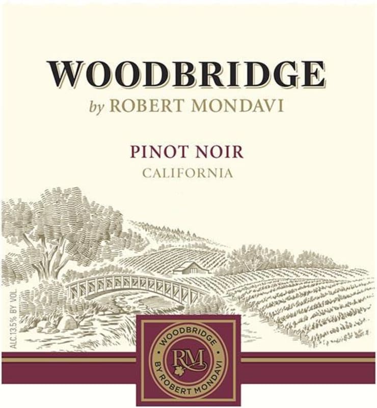 Woodbridge Pinot Noir 2014 Front Label