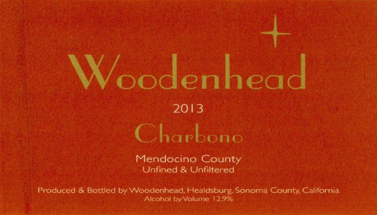 Woodenhead Charbono 2013 Front Label