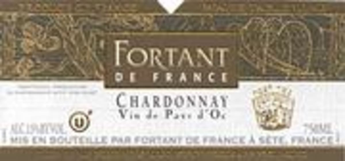 Fortant Chardonnay (OU Kosher) 1996 Front Label