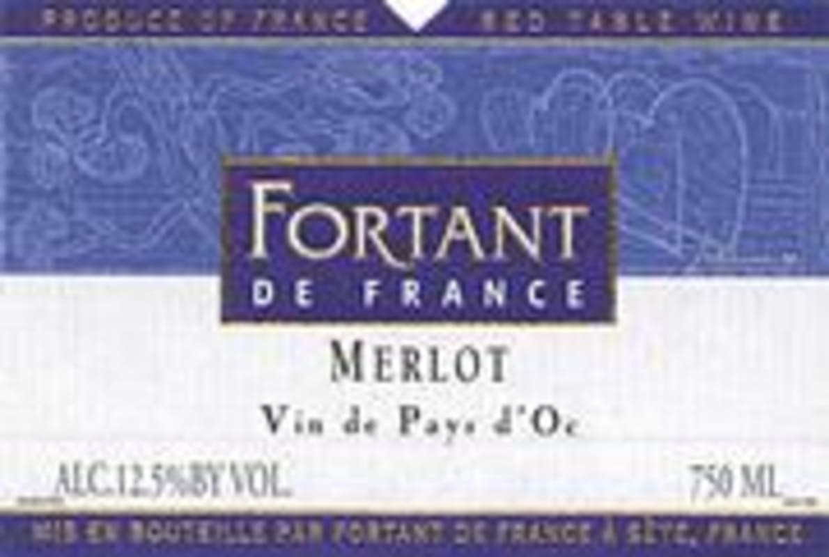 Fortant Merlot (OU Kosher) 1997 Front Label