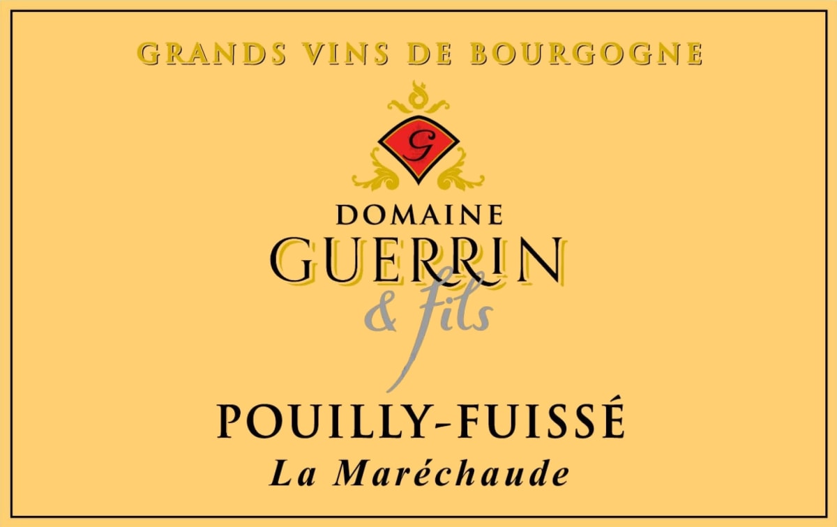 Domaine Guerrin & fils Pouilly-Fuisse La Marechaude 2014 Front Label