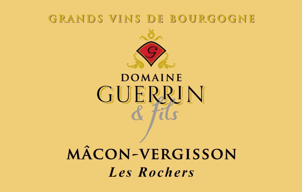 Domaine Guerrin & fils Macon-Vergisson Les Rochers 2013 Front Label